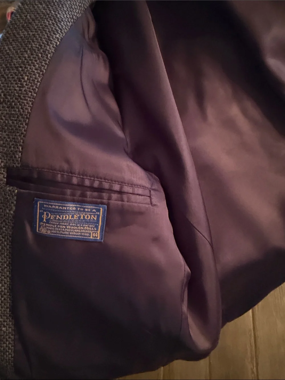 Pendleton Two-Tone Gray Textured Sport Coat